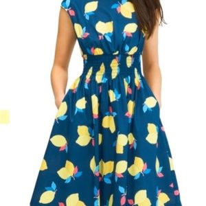 Kate Spade midi dress with pockets